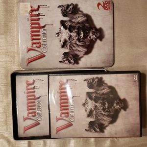 Vampire Collection 2-DVD Disc Set Tin 2009 Movie Series Horror Cult